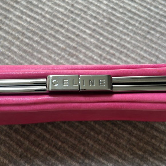 Celine Pink clutch bag - Picture 4 of 12